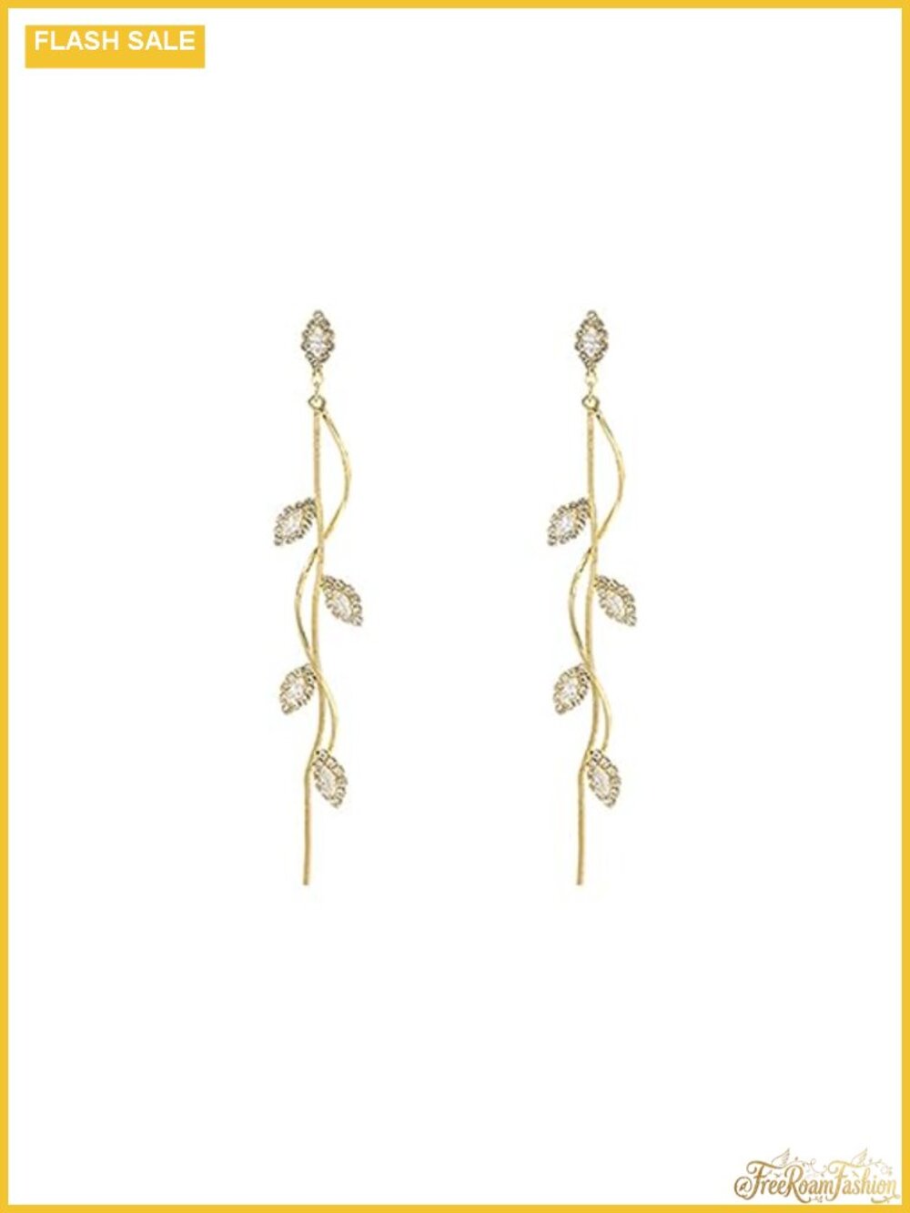 Crystal Chandelier Dangle Earrings Gold Bridal Wedding Prom Party Jewelry